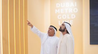 His Highness Sheikh Mohammed Unveils Dubai Metro Gold Line Project