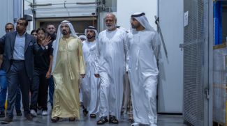 His Highness Sheikh Mohammed Visits The World’s Largest Dates Factory