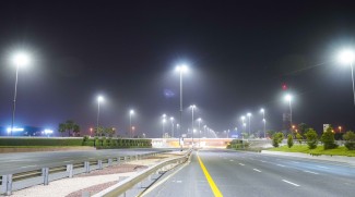 RTA Installs Sustainable LED Lights On Roads In Dubai