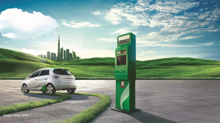 electric car charging station rules dubai