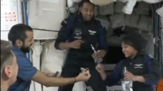 Sultan Al Neyadi Welcomes Saudi Astronauts