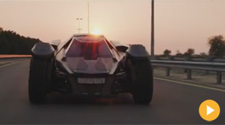 Watch: The Batmobile drives through Dubai