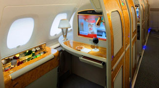 New first-class cabins for Emirates