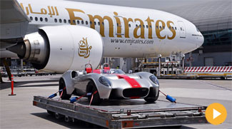 Watch: First UAE-built sports car heads to Le Mans