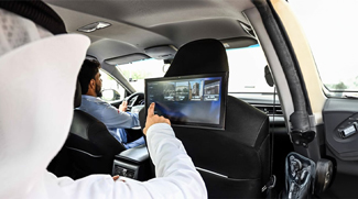 RTA Launches In-Car Interactive Screens In Taxis