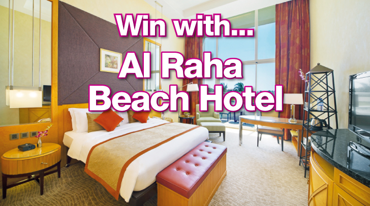 Win with Al Raha Beach Hotel