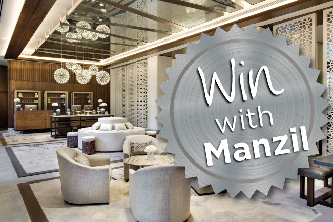 Win a one night stay plus breakfast with Manzil Downtown Dubai