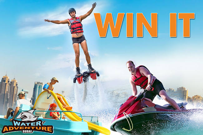 Win with Water Adventure Dubai