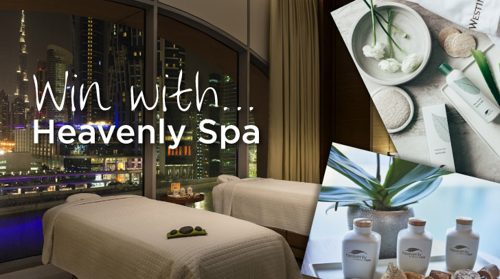 Win with Heavenly Spa by Westin