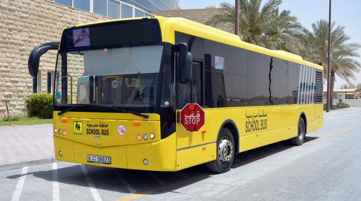 UAE Suspends School Bus Services Temporarily