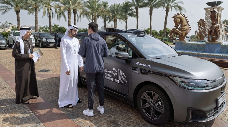 His Highness Sheikh Hamdan Launches Driverless Taxi Operations In Dubai