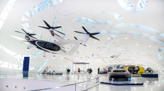 Dubai Unveils Aerial Taxi Prototype At Museum Of The Future