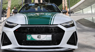 Dubai Police Adds Audi RS7 To Luxury Patrol Fleet