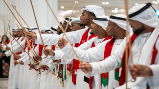 Terminal 3 Turns Into a Traditional Freej As DXB Celebrates Eid Al Etihad