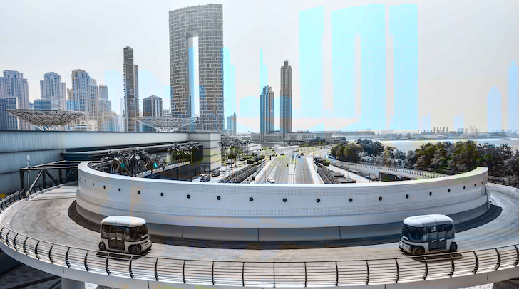 RTA Begins Trial Of Autonomous 'Dubai Glydways' Pods At Bluewaters