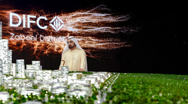 His Highness Sheikh Mohammed Launches Dhs 100 Billion DIFC Expansion Plan