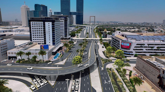 New 500-Metre Bridge At Dubai World Trade Centre Opens