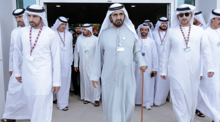 His Highness Sheikh Mohammed Tours 18th Edition Of Dubai Airshow ...