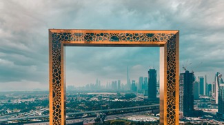 Dubai Frame To Host Drone Shows For First Time To Ring In New Year
