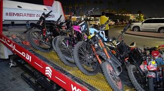 90 E-Bikes Seized At Kite Beach As Dubai Police Tighten Safety Checks