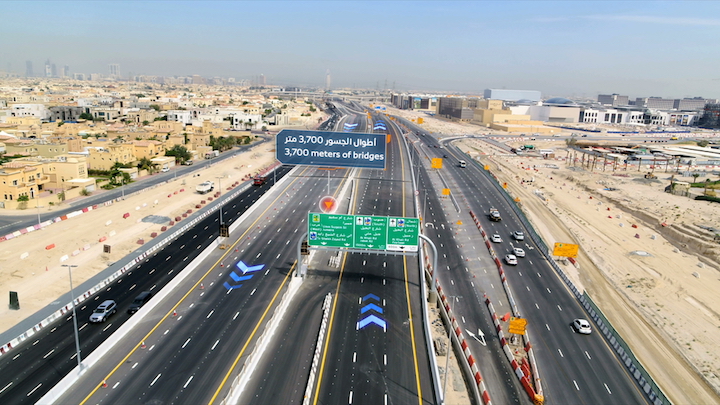 New Bridges Completed At Umm Suqeim Street And Al Khail Road - General ...