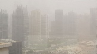 Dusty Weather In The UAE