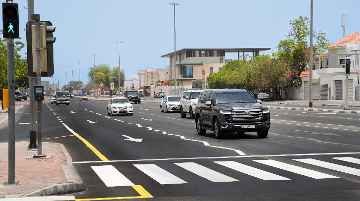 Road Capacity Increased By 50% At Al Wasl-Al Manara Intersection