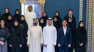 His Highness Sheikh Mohammed Met UAE’s Top High School Achievers