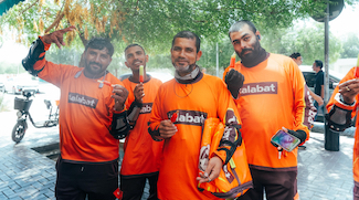 talabat Distributes Care Kits For Delivery Riders