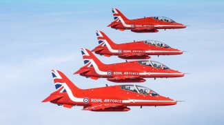 Red Arrows To Perform A Flypast This Week