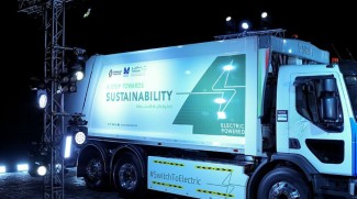 First Electric Waste Management Truck Launched