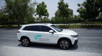 Sharjah Taxi Tests Electric Vehicles