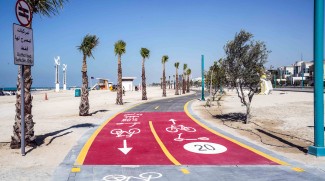 New Cycling Track At Jumeirah Beach
