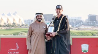 Victor Perez Wins The Abu Dhabi HSBC Championship