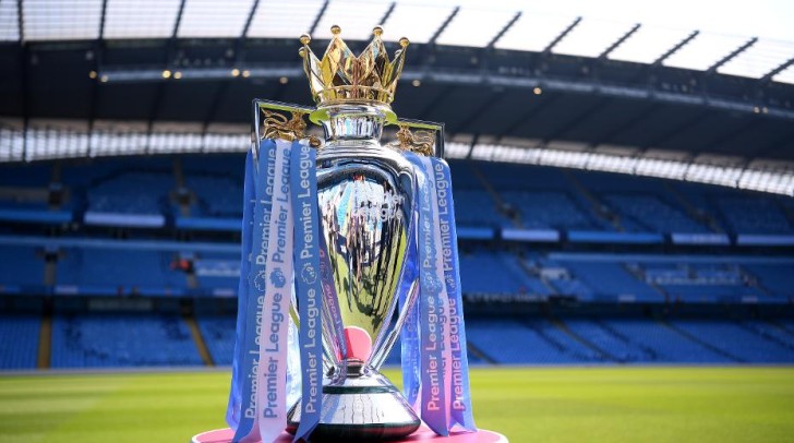 English Premier League Trophy Displayed At Expo