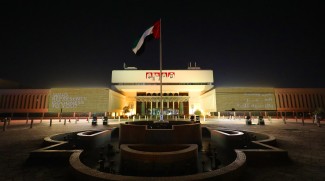 Landmarks In Abu Dhabi Light Up