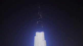 Burj Khalifa Goes Half Dark To Support Gender Equality