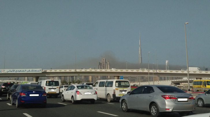 downtown dubai fire