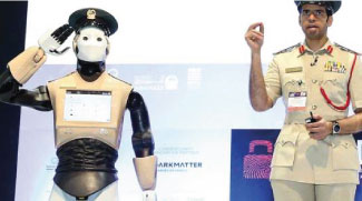 Dubai’s first ‘Robocop’ joins police and engages with residents