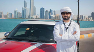 Emirati Nationals Hit Abu Dhabi Roads As Uber Drivers