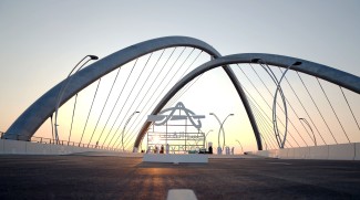 Sheikh Mohammed Opens Infinity Bridge