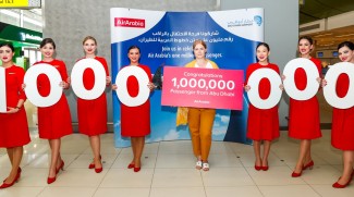 Air Arabia Abu Dhabi Reaches Million Passengers