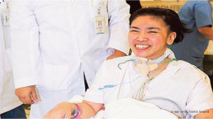 Filipina wakes up from nine-month coma