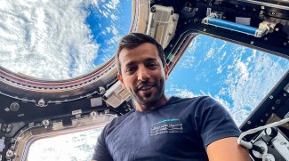 Emirati Astronaut Shares Selfies From Space