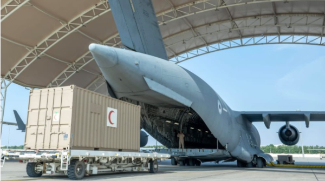 UAE Sends Five More Planes Carrying Equipments For Gaza Field Hospital