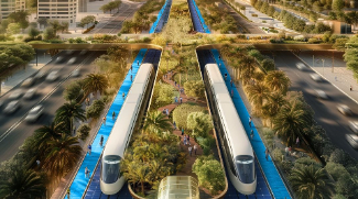 The Dubai Green Spine: A 64km Sustainable Highway Is Set To Come To Dubai