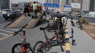 Dubai Police Confiscate 640 Bicycles, E-Bikes And E-Scooters For Traffic Violations
