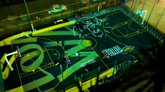 Al Jafiliya Basketball Court Revamped