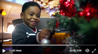 WATCH: Emirates Airline's Christmas video is giving us festive feels!