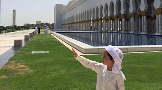 Photos: Sheikh Mohammed's youngest tours Sheikh Zayed Grand Mosque
